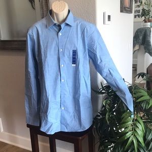 New Men’s Dress Shirt APT. 9 Suit Stretch XL